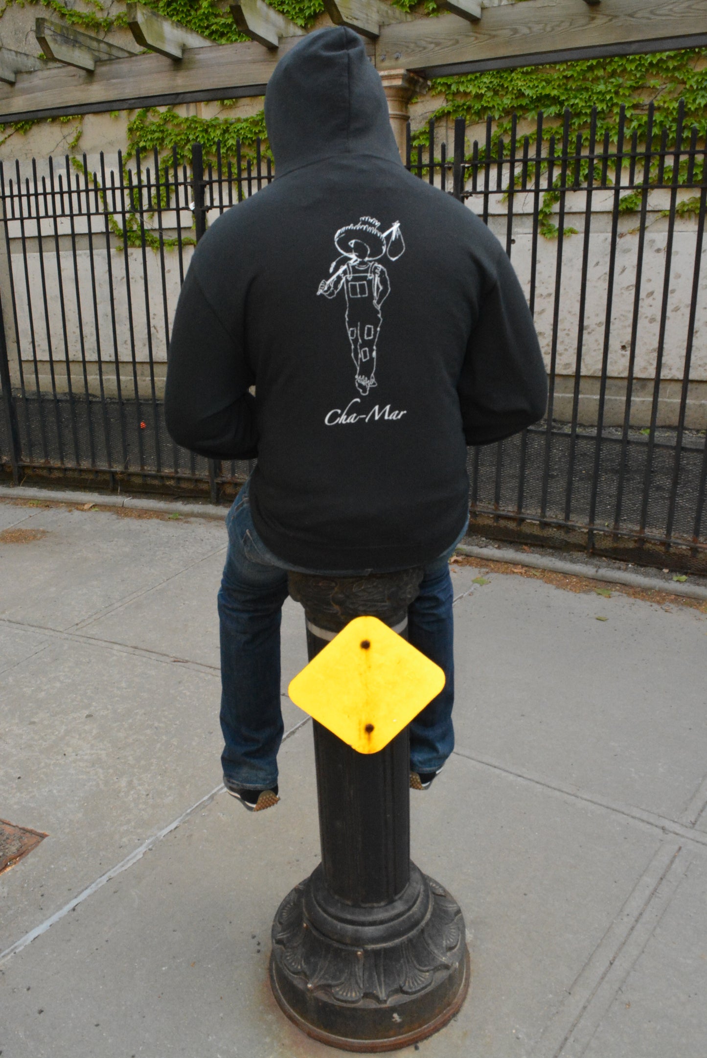 Cha-Mar Men Logo Zip-up Hoodies