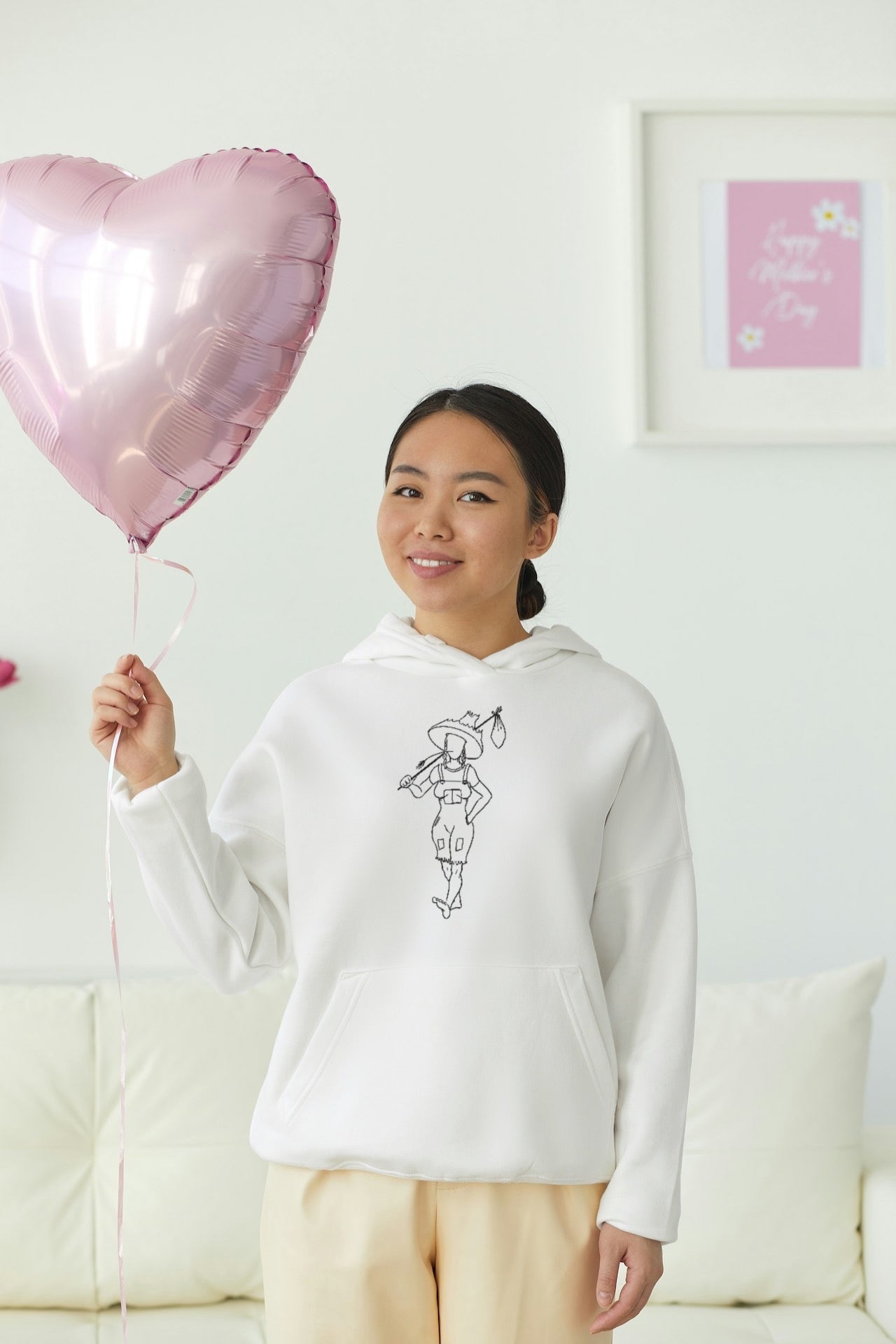 Char-Mar Women OG Logo Pull Over Hoodie