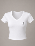 Women's Mini Logo V