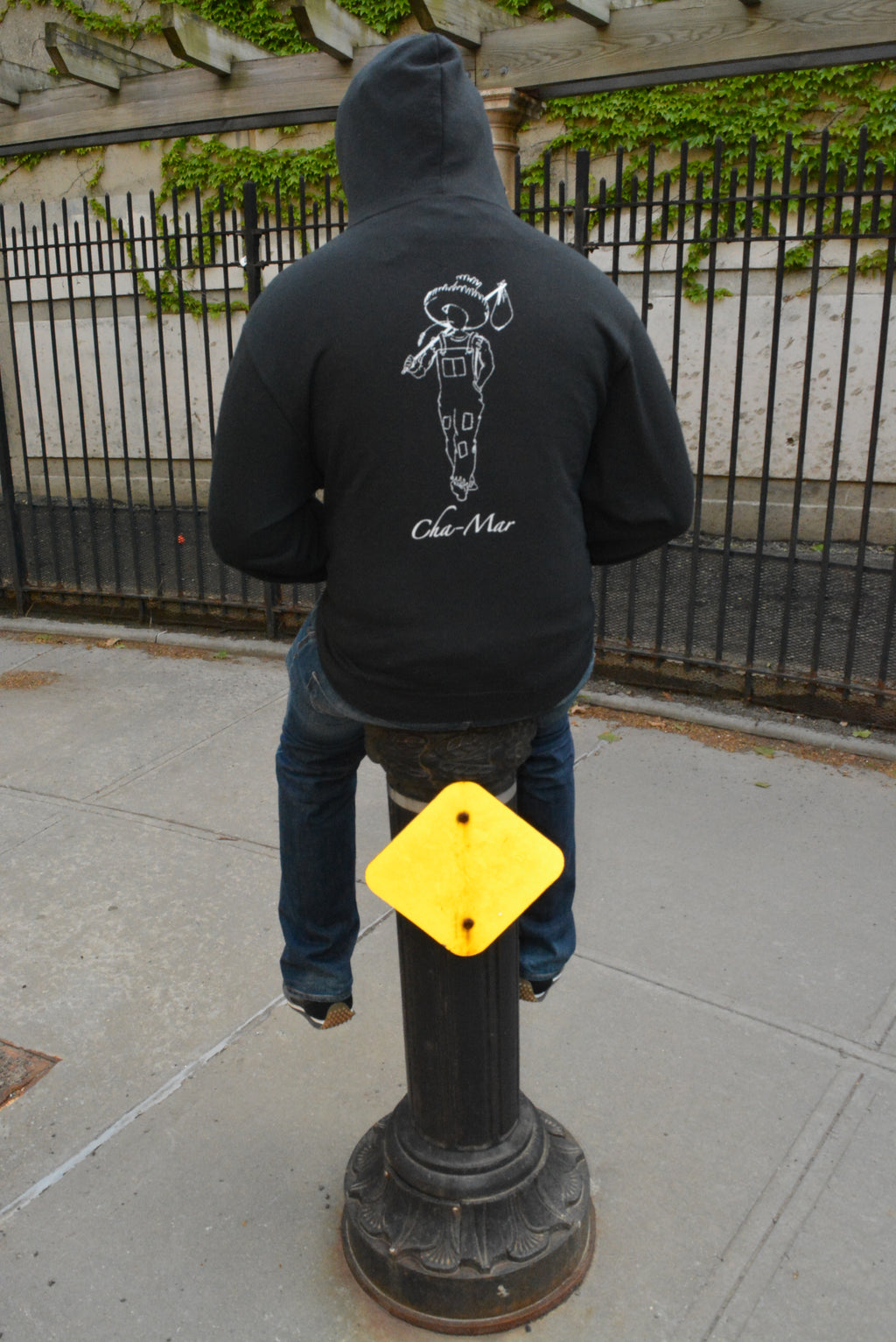 Cha-Mar Men Logo Zip-up Hoodies